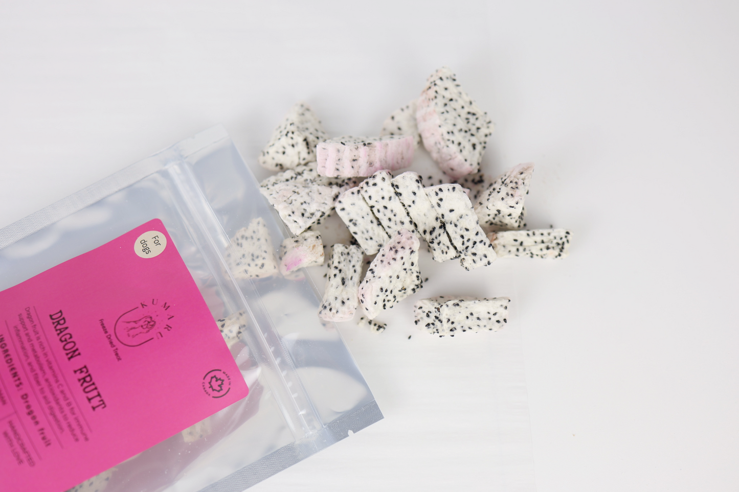Freeze Dried Dragon Fruit (White)