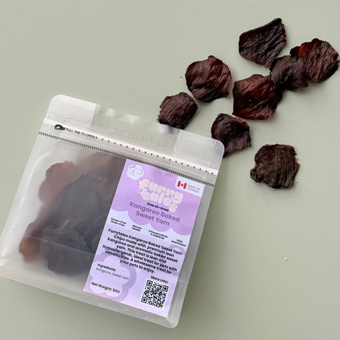 Kangaroo Baked Sweet Yam | Furrytales