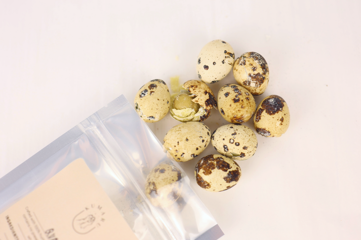 Freeze Dried Quail Egg (With shell) pre-order
