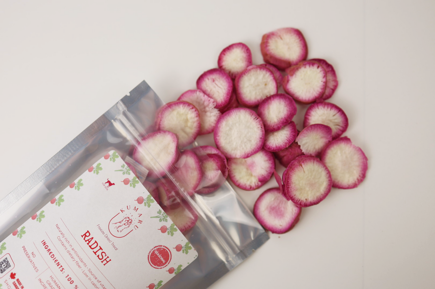 Freeze Dried Radish (Seasonal)