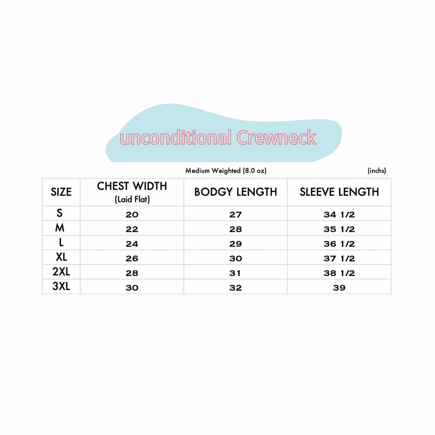 Unconditional Love Crewneck (Pre-orders)