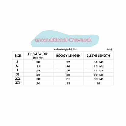 Unconditional Love Crewneck (Pre-orders)