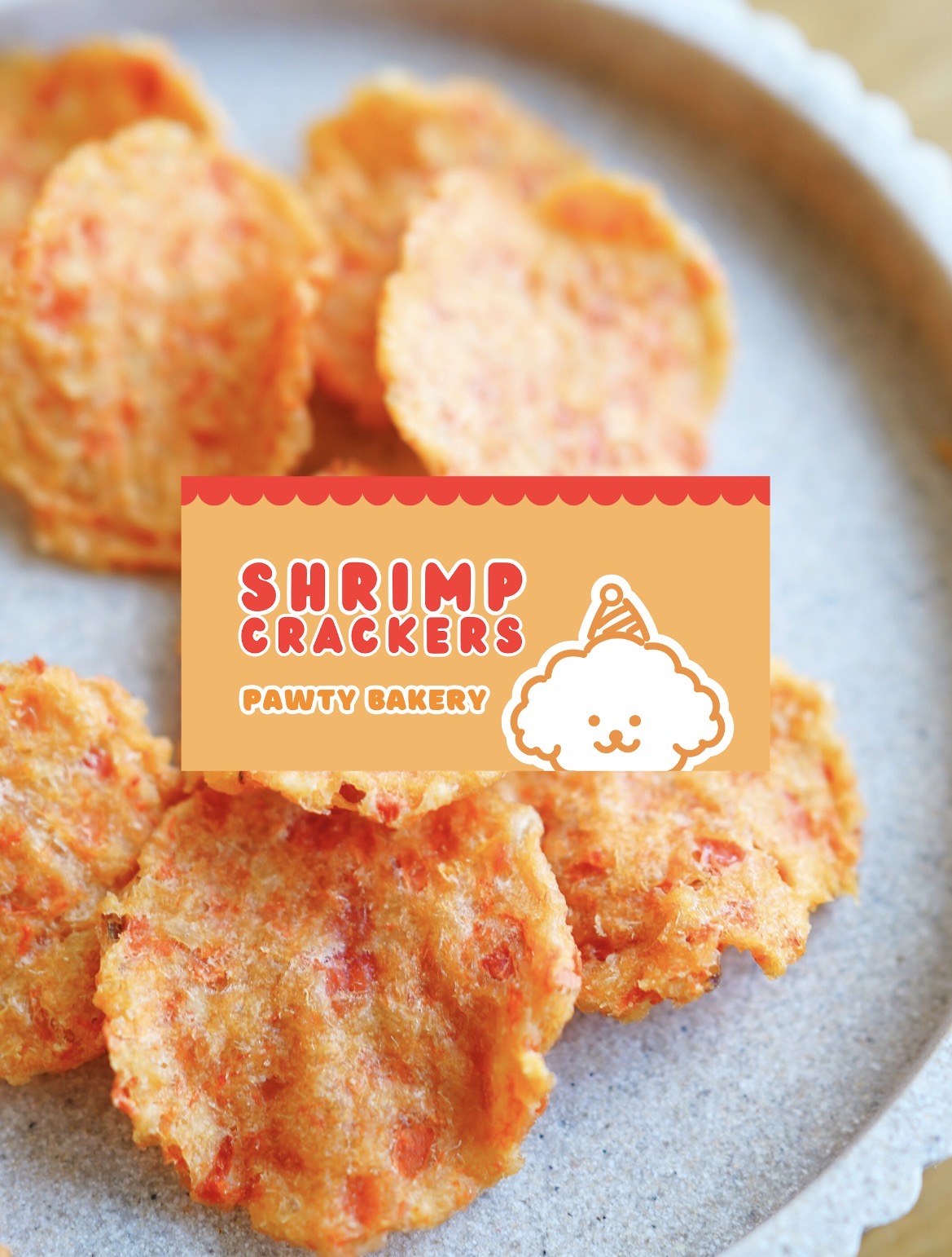 Dehydrated Shrimp Crackers | Pawty Bakery